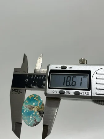 Doğal İran Nişabur Firuze (Turkuaz) Taşı 24,3 Karat - 4,85 Gram T153