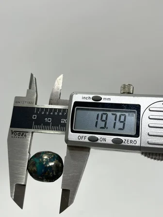 Doğal İran Nişabur Firuze (Turkuaz) Taşı 30,2 Karat - 6,02 Gram T155