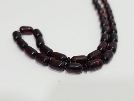 Doğal Kaya Damla Kehribar Tesbih 33lük 11,65 Gram K011