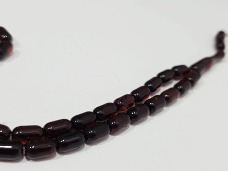 Doğal Kaya Damla Kehribar Tesbih 33lük 11,65 Gram K011