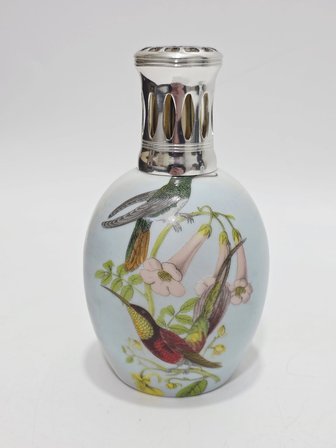 Berger Kuş Desenli Limoges Porselen Oda Kokuluğu 16x9x9cm (Model 1)