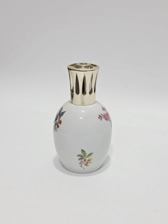 Berger Kuş Desenli Limoges Porselen Oda Kokuluğu 16x9x9cm (Model 2)