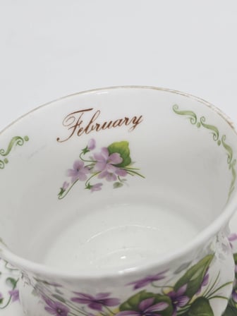 Queen's February Detaylı Çay Kahve Fincan Takımı
