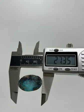 Doğal İran Nişabur Firuze (Turkuaz) Taşı 34,5 Karat - 6,90 Gram T171