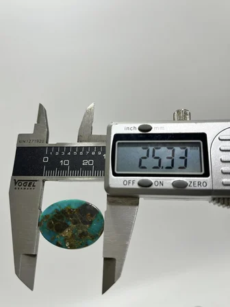 Doğal İran Nişabur Firuze (Turkuaz) Taşı 30,8 Karat - 6,15 Gram T174