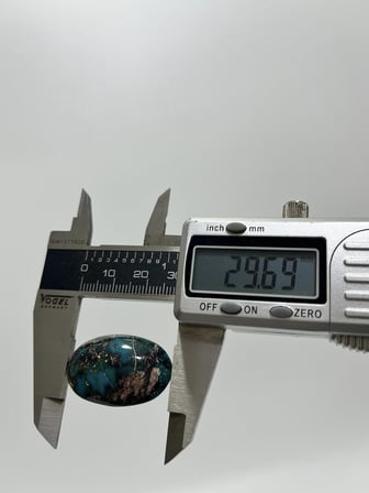 Doğal İran Nişabur Firuze (Turkuaz) Taşı 38 Karat - 7,6 Gram T176