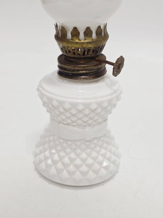 Antika Porselen Gaz Lambası 005