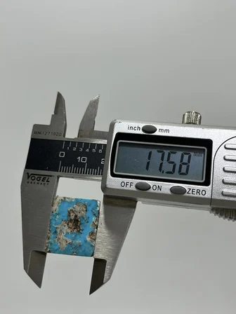 Doğal İran Nişabur Firuze (Turkuaz) Taşı 24,5 Karat - 4,90 Gram T181