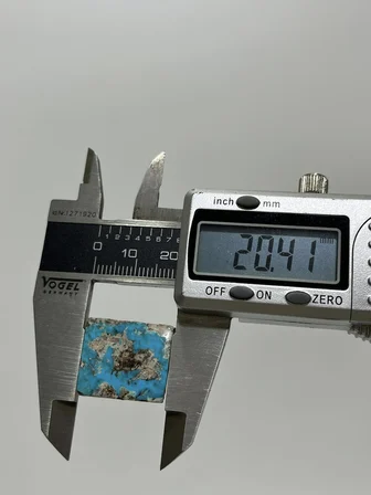 Doğal İran Nişabur Firuze (Turkuaz) Taşı 24,5 Karat - 4,90 Gram T181