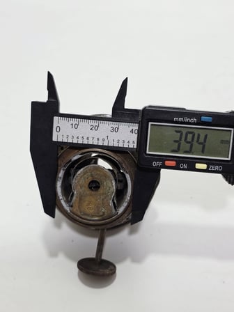 Antika Gaz Lambası Mekanizma Başlığı 005