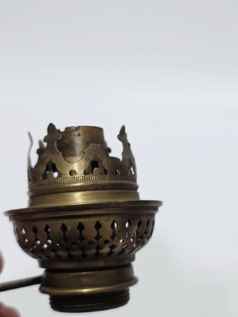 Antika Gaz Lambası Mekanizma Başlığı 029