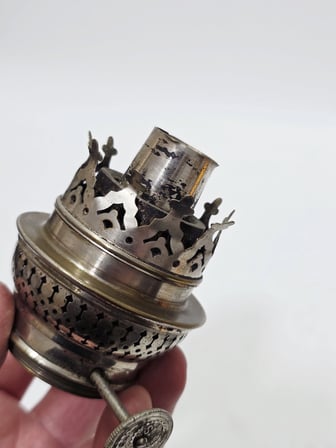 Antika Gaz Lambası Mekanizma Başlığı 035