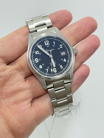 Addiesdive 39mm Çelik Kordon Erkek Kol Saati AD2070 Siyah