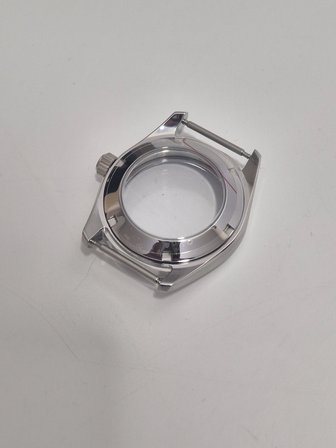Transparan Cam Kol Saati Kasası 41,40mm (Model 2)