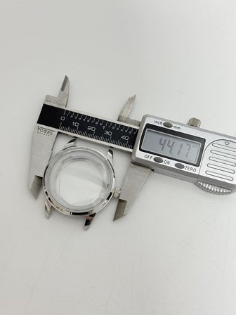 Transparan Cam Kol Saati Kasası 44mm (Model 5)
