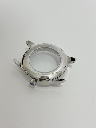 Transparan Cam Kol Saati Kasası 44mm (Model 6)