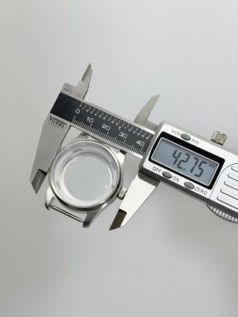 Transparan Cam Kol Saati Kasası 42,75mm (Model 7)