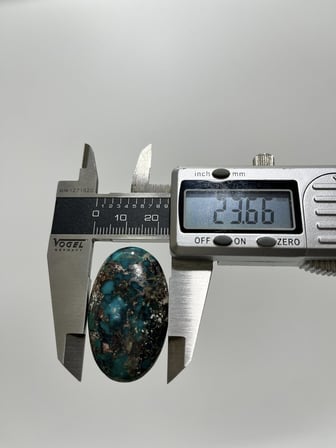 Doğal İran Nişabur Firuze (Turkuaz) Taşı 74,3 Karat - 14,80 Gram T189