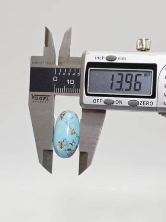 Doğal İran Nişabur Firuze (Turkuaz) Taşı 19,10 Karat - 3,80 Gram T207