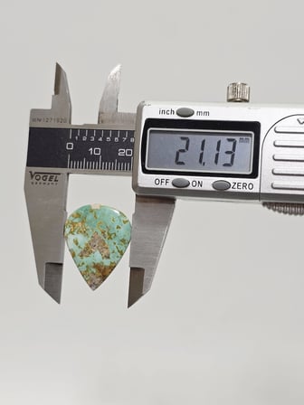 Doğal İran Nişabur Firuze (Turkuaz) Taşı 24,2 Karat - 4,80 Gram T208