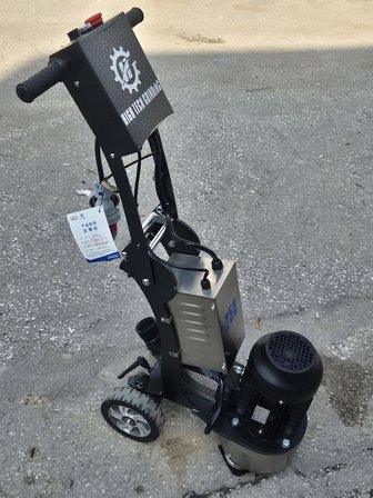 Hightech HTG-250VS Profesyonel Beton Kenar Zemin Taşlama ve Silim Makinesi