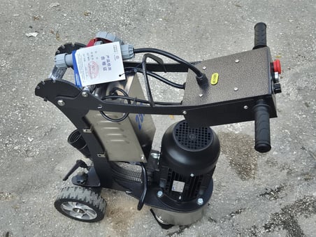 Hightech HTG-250VS Profesyonel Beton Kenar Zemin Taşlama ve Silim Makinesi