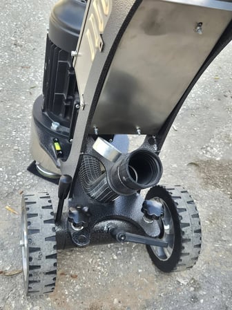 Hightech HTG-250VS Profesyonel Beton Kenar Zemin Taşlama ve Silim Makinesi