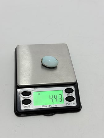 Doğal İran Nişabur Firuze (Turkuaz) Taşı 22,10 Karat - 4,40 Gram T216