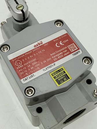 Azbil 1LX7001-P Patlamaya Dayanıklı Limit Switch Anahtar 