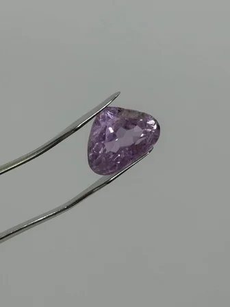 Faset Kesim Doğal Pembe Topaz Taşı 8 Karat P002