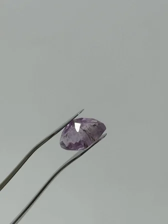 Faset Kesim Doğal Pembe Topaz Taşı 8 Karat P002