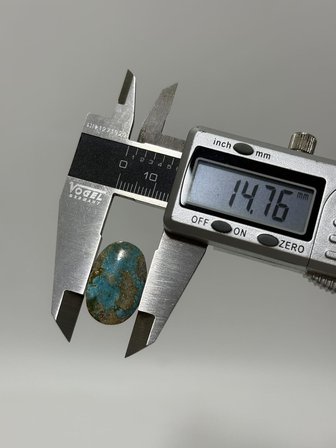 Doğal İran Nişabur Firuze (Turkuaz) Taşı 15,6 Karat - 3,10 Gram T223