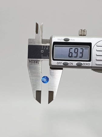 Faset Kesim Doğal Mavi Safir Taşı 1,5 Karat S005