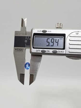 Faset Kesim Doğal Mavi Safir Taşı 1,6 Karat S009
