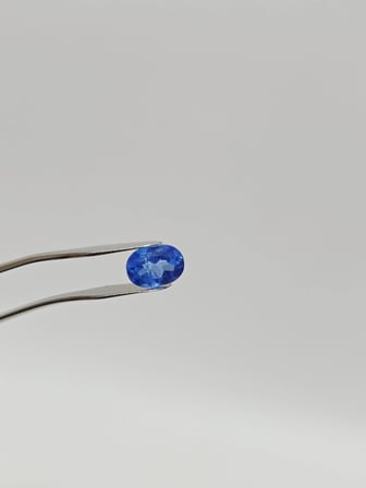 Faset Kesim Doğal Mavi Safir Taşı 1,5 Karat S028