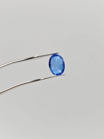 Faset Kesim Doğal Mavi Safir Taşı 1,4 Karat S030
