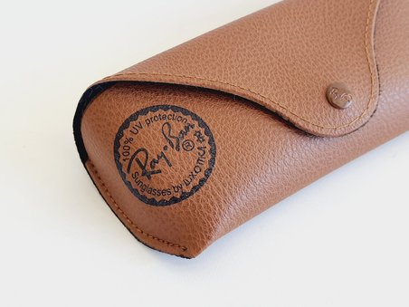 Rayban Uyumlu Güneş Gözlüğü Kılıfı Kahverengi 