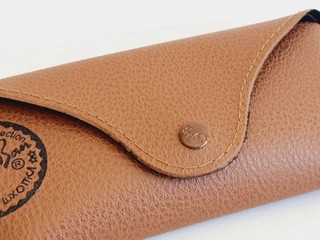 Rayban Uyumlu Güneş Gözlüğü Kılıfı Kahverengi 