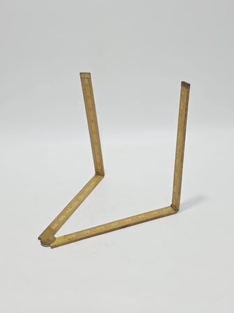 Boxwood Antika Katlanabilir Ahşap Metre 35 İnç 001