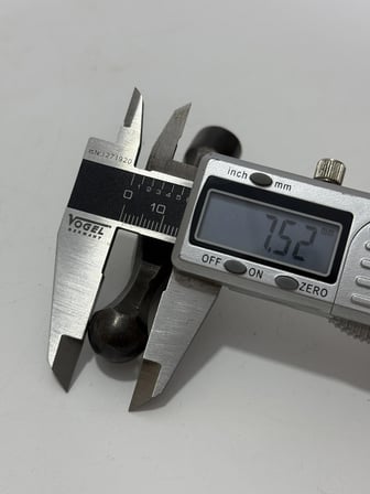 Antika Dövme Çelik İngiliz Çekiç Kafası 92 Gram 012