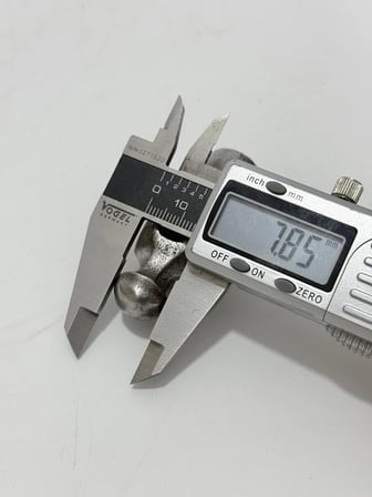 Antika Dövme Çelik İngiliz Çekiç Kafası 100 Gram 015