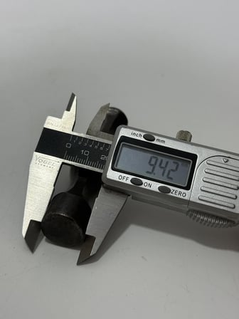 Antika Dövme Çelik İngiliz Çekiç Kafası 118 Gram 016