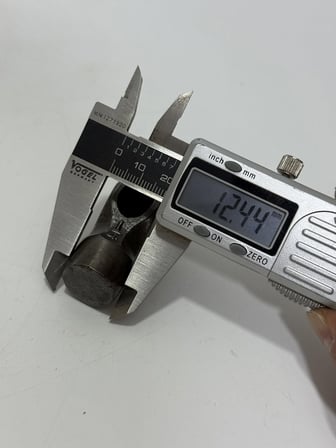 Antika Dövme Çelik İngiliz Çekiç Kafası 108 Gram 019