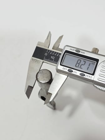 Antika Dövme Çelik İngiliz Çekiç Kafası 115 Gram 021