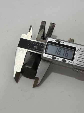 Antika Dövme Çelik İngiliz Çekiç Kafası 104 Gram 026