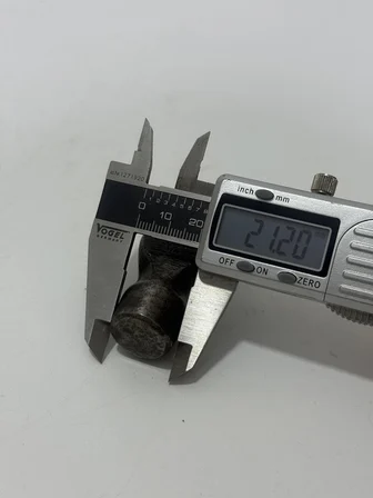 Antika Dövme Çelik İngiliz Çekiç Kafası 140 Gram 027
