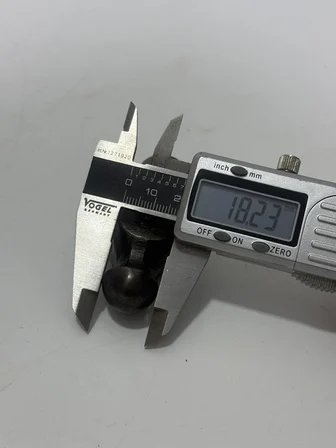 Antika Dövme Çelik İngiliz Çekiç Kafası 140 Gram 027