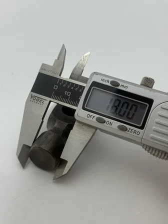 Antika Dövme Çelik İngiliz Çekiç Kafası 124 Gram 032