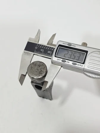 Antika Dövme Çelik İngiliz Çekiç Kafası 186 Gram 035