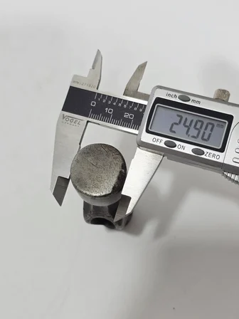 Antika Dövme Çelik İngiliz Çekiç Kafası 230 Gram 036